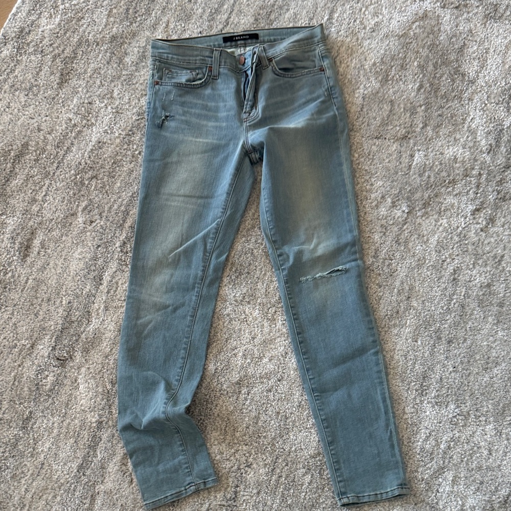 J Brand Women's Light Blue Skinny Jeans